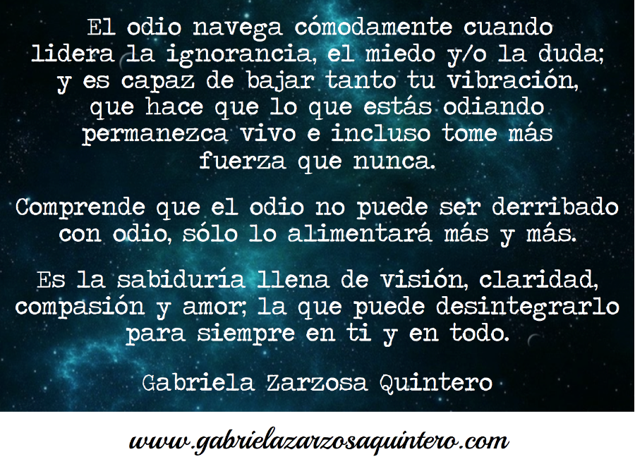 El odio