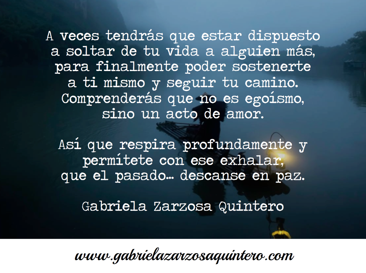 Soltar para sostenerte