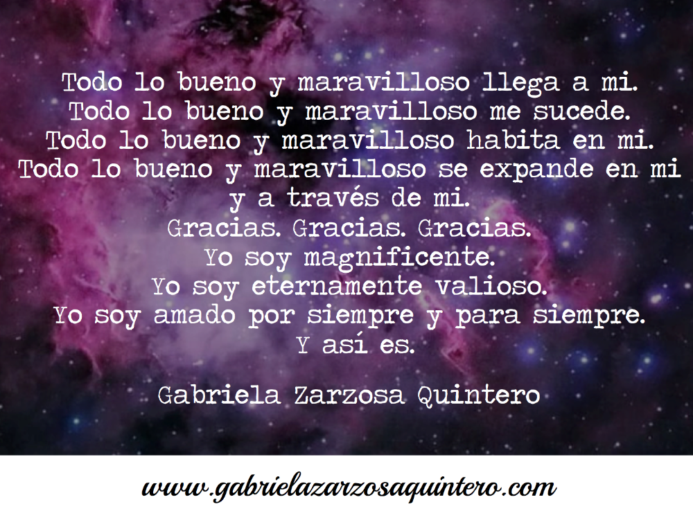 Todo lo bueno y maravilloso